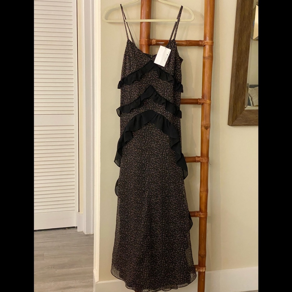 RACHEL ROY LETA RUFFLE SIZE 2 MAXI DRESS - Picture 16 of 16